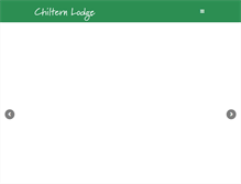 Tablet Screenshot of chilternlodge.com.au